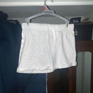 PINK Victoria's Secret Light Gray Athletic Shorts